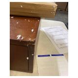 Decor Therapy Mid-Century 1-Drawer Side Table