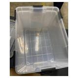 IRIS Weathertight Plastic Storage Totes (2 PACK)