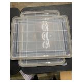 IRIS Weathertight Plastic Storage Totes (2 PACK)