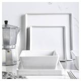 Stone lain Grace Square Stoneware Dinnerware Set