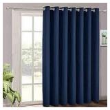 RYB Home Sliding Door Grommet Single Curtain Panel