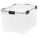 IRIS Weathertight Plastic Storage Totes (2 PACK)