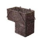 Woven Wicker Staircase Basket