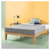 Zinus Moiz Wood Platform Bed (Queen Size)