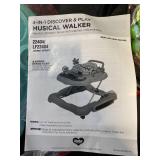 Delta Children 4-in-1 Discover & Play Musical Walker - Bubbly