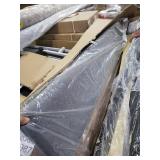 KERA Moxex Material Bed w/ Footboard (Queen Size)