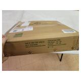 National Tree Company Pre-Lit Artificial Christmas Wreath, Green, Crestwood Spruce, White Lights, Decorated with Pine Cones, Berry Clusters, Frosted Branches, Christmas Collection, 24 Inches