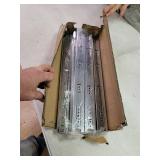 8 Pack Promark 3-Section 100 LB Capacity Full Extension Ball Bearing Side Mount Drawer Slides (22 Inches)