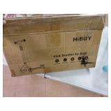 Hiboy Q1 Scooter for Kids - 4 Adjustable Heights, 3 Wheels with 2 LED Light-Up Front Wheels, Foldable Toddler Scooter for Boys and Girls from 2-6 Years Old