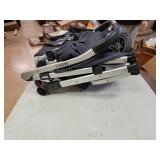 2018 UPPAbaby MINU Stroller - Jordan (Charcoal Melange/Silver/Black Leather)