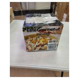 Elite Gourmet ERC-2010 Electric Rice Cooker with Stainless Steel Inner Pot Makes Soups, Stews, Grains, Cereals, Keep Warm Feature, 10 cups cooked (5 Cups uncooked), White