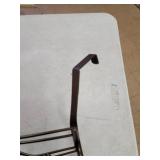 Lynk Over Door 9 Hook Rack Shirt, Belt, Hat, Coat, Towel Organizer, Bronze