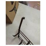 Lynk Over Door 9 Hook Rack Shirt, Belt, Hat, Coat, Towel Organizer, Bronze