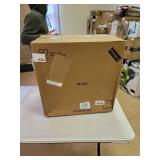 IRIS USA 53 Qt. Plastic Storage Bin Tote Organizing Container with Durable Lid and Secure Latching Buckles, Stackable and Nestable, 6 Pack, Pearl with Black Buckle