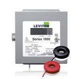 Leviton 1K240-1SW Series 1000 120/240V 100A 1P3W Indoor Kit with 2 Solid Core CTs