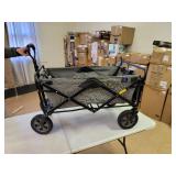 Mac Sports WTC-169 Collapsible Outdoor Utility Wagon with Folding Table