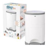Dekor Plus Hands-Free Diaper Pail, White