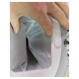 Dekor Plus Hands-Free Diaper Pail, White