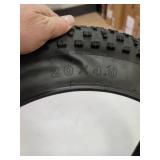 Mongoose Fat Tire Bike Tire, Mountain Bike Accessory, 20 x 4 inch , Black