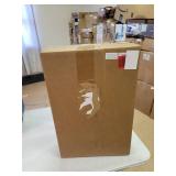 Furhaven Orthopedic Pet Bed for Dogs and Cats - Sherpa and Suede Snuggery Blanket Burrow Nest Dog Bed with Removable Washable Cover, Blue, 26-Inch