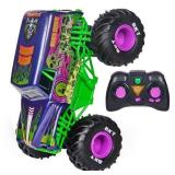 Monster Jam, Official Grave Digger Freestyle Force, Remote Control Car, Monster Truck Toys for Boys Kids and Adults, 1:15 Scale