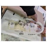 SmartBidet Electric Bidet Seat with Control Panel for Elongated Toilets in White