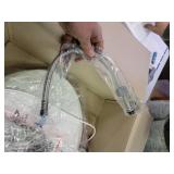 SmartBidet Electric Bidet Seat with Control Panel for Elongated Toilets in White