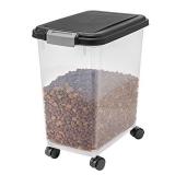 3-IRIS USA Airtight Food Container for Dog, Cat, Bird, and Other Pet Food Storage Bin, BPA Free