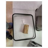 iTouchless 13 Gallon Sensor Trash Can Battery-Free Automatic Bin with Odor Filter, for Kitchen and Office, Black and Stainless Steel, Ac Adapter