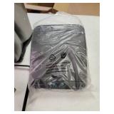 iTouchless 13 Gallon Sensor Trash Can Battery-Free Automatic Bin with Odor Filter, for Kitchen and Office, Black and Stainless Steel, Ac Adapter