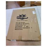 Pet Gate Dog Gate for Doorways, Stairs or House Freestanding, Folding, Accordion Style, Wooden Indoor Dog Fence by Petmaker (24-Inch, Gray)