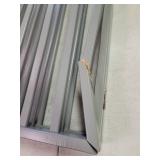 Pet Gate Dog Gate for Doorways, Stairs or House Freestanding, Folding, Accordion Style, Wooden Indoor Dog Fence by Petmaker (24-Inch, Gray)