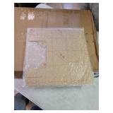 2-Sneeze Guard Desk Shield for Counter, Protective Plexiglass Barrier Divider,Portable Clear Acrylic Plexiglass Barrier Guard Shield for Desk, Office, Nail Salon, Reception (16" W x 16" H)