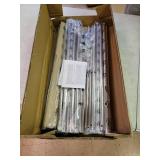 Honey-Can-Do 4-Tier Space Saver Shelf, Chrome, 24.02" L x 11.02" W x 67.72" H