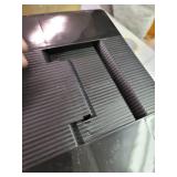 Pendaflex Portable File Box with File Rails, Hinged Lid with Double Latch Closure, Black, (41742AMZ)