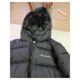 Columbia Youth XL (18-20) Black Puffer Coat