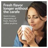 Hamilton Beach (47950) Coffee Maker with 12 Cup Capacity & Internal Storage Coffee Pot, Brewstation, Black/Stainless Steel