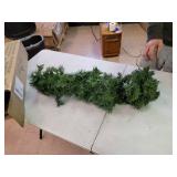 National Tree Company Pre-Lit Artificial Christmas Garland, Green, Winchester Pine, White Lights, Plug In, Christmas Collection, 9 Feet