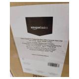 Amazon Basics Classic Puresoft Padded Mid-Back Office Computer Desk Chair with Armrest - Brown