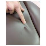 Amazon Basics Classic Puresoft Padded Mid-Back Office Computer Desk Chair with Armrest - Brown