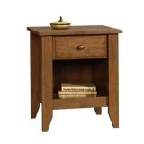 Sauder Shoal Creek Night Stand, Oiled Oak finish