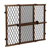 Position & Lock Baby Gate, Pressure-Mounted, Farmhouse Collection