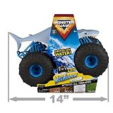 Monster Jam, Official Megalodon Storm All-Terrain Remote Control Monster Truck Toy Vehicle, 1:15 Scale
