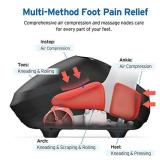 Etekcity Foot Massager Machine with Heat and APP Remote, Gifts for Women Mom Men Dad, Shiatsu Deep Kneading & Multi Air Compression, Relieve Foot Pain and Plantar Fasciitis, Fit up to Men Size 12