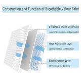 1 MIDDLE ONE Pregnancy Pillow, C Shaped Full Body Pillow for Maternity Support, Pregnant Women Sleeping Pillow with Velour Cover (Grey)