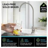 Kraus FF-100SFS Purita 100% Lead-Free Kitchen Water Filter Faucet, Spot Free Stainless Steel