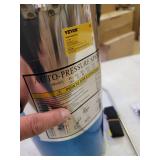 Happybuy 2Gal Stainless Steel Sprayer, Set with 20" Wand& Handle& 3FT Reinforced Hose, Hand Pump Sprayer with Pressure Gauge&Safety Valve, Adjustable Nozzle Suitable for Gardening and Sanitizing