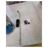 Happybuy 2Gal Stainless Steel Sprayer, Set with 20" Wand& Handle& 3FT Reinforced Hose, Hand Pump Sprayer with Pressure Gauge&Safety Valve, Adjustable Nozzle Suitable for Gardening and Sanitizing