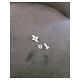 Meridian Furniture Heidi Collection Modern | Contemporary Velvet Upholstered Counter Stool with Polished Gold Metal Legs, 16" W x 19.5" D x 36.5" H, Black