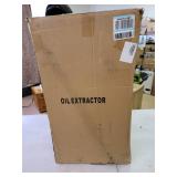 VEVOR Waste Oil Drain Tank 20 Gallon Portable Oil Drain Air Operated Drainer Oil Change, Oil Drain Container, Fluid Fuel Transfer Drainage Adjustable Funnel Height, with Wheel for Easy Oil Removal